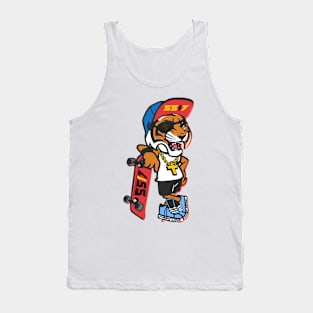 Skate Tiger Tank Top